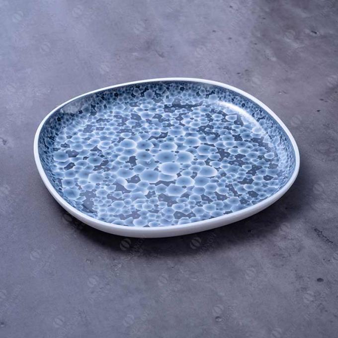 HS 3924100000 Odorless Melamine Plate Set With Decals