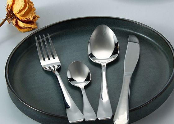anti rust Silver Plated Stainless Steel Cutlery Set 72pcs