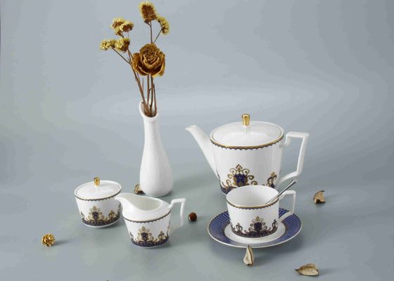 High Quality Royal Vintage Porcelain Bone China afternoon tea  Coffee Tea Cup Saucer Pot Sets