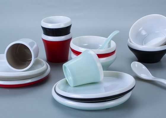 SGS Approved Eco Friendly Hand Polished Melamine Dinnerware Set