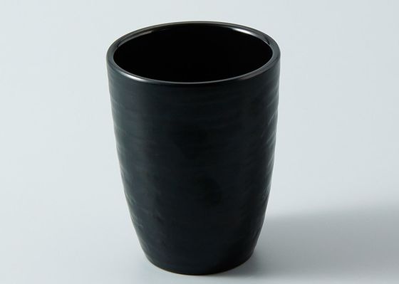 Black 260cc 100% A5 Melamine Cups Mugs Go With Ramen Bowl