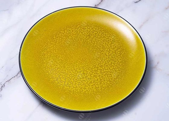 Colorful Coupe Shape Ceramic Dinner Plate 8.25'' 10.25'' 12.25''
