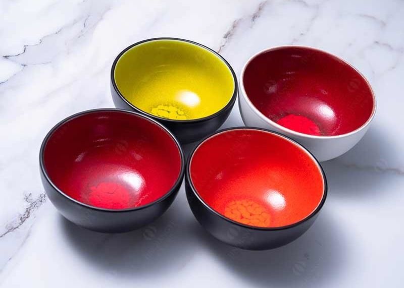 High Temperature Color Dinnerware Set OEM ODM Available