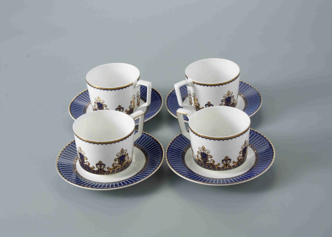 High Quality Royal Vintage Porcelain Bone China afternoon tea  Coffee Tea Cup Saucer Pot Sets