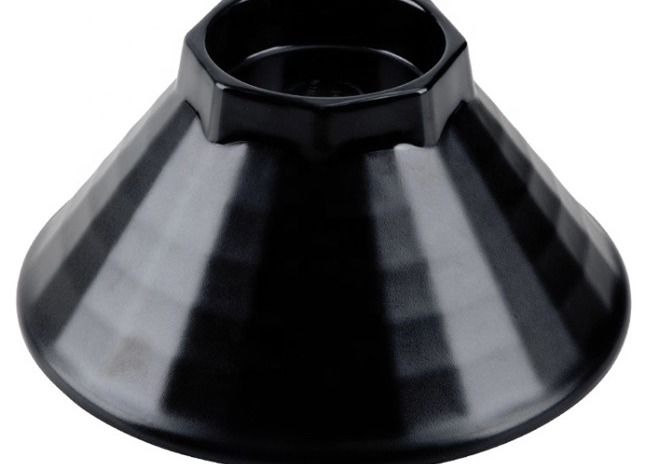 SGS Approved Odorless Black 8 Inch Melamine Serving Bowl